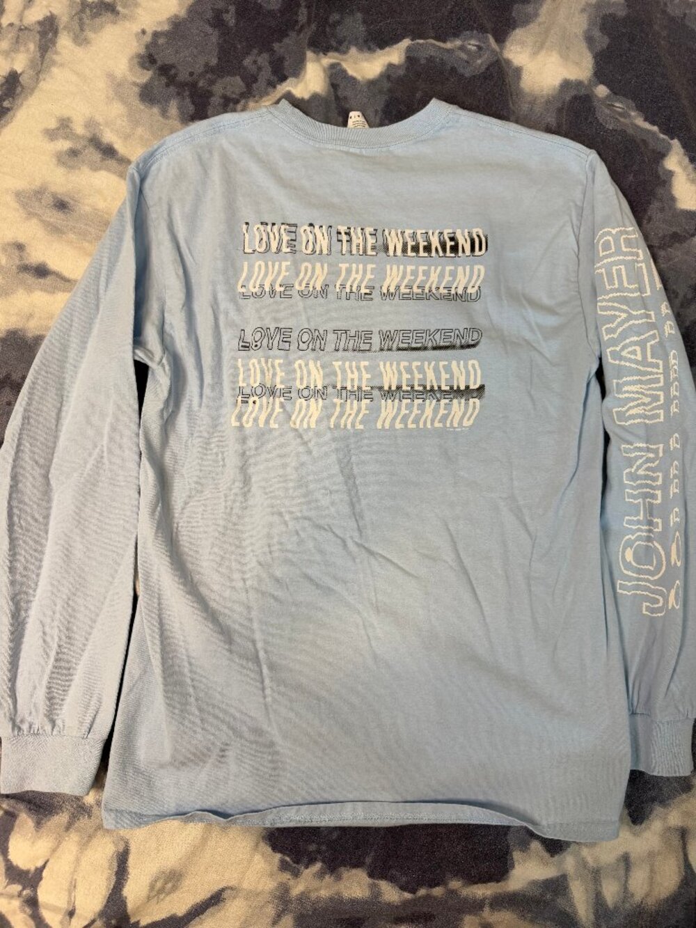 John Mayer Love on the Weekend Long Sleeve Tee Size M - Picture 2 of 5
